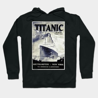 Titanic Vintage poster Hoodie